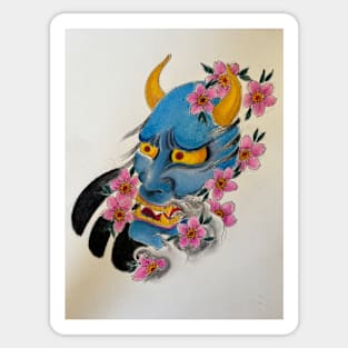 hannya Sticker